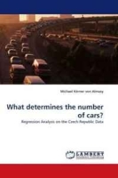What determines the number of cars?: Regression Analysis on the Czech Republic Data артикул 11533d.