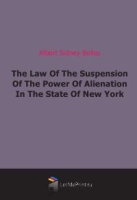 The Law Of The Suspension Of The Power Of Alienation In The State Of New York артикул 11692d.